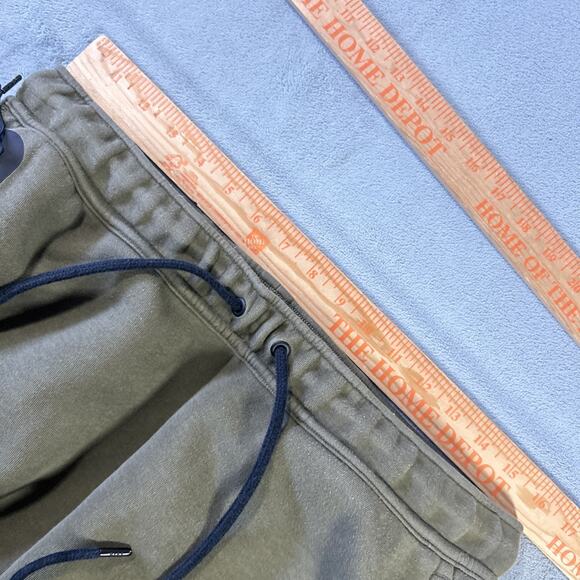 Nike Sports Tech Fleece Sweatpants Mens Large 32x29 Green Cargo Track Pants - Picture 12 of 16